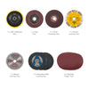 13pcs Conversion Tools Grinding Discs Sanding Polishing Cutting Wheels for Angle Grinder