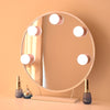 Wireless USB Rechargeable LED Mirror Light Free Puncturing Touch Control Bedside Lamp