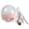 Wireless USB Rechargeable LED Mirror Light Free Puncturing Touch Control Bedside Lamp