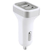 Dual USB Ports Car Charger with Smart Screen Display