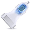 Dual USB Ports Car Charger with Smart Screen Display