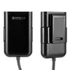 Universal 4 Ports USB Car Charger Front Back Seat QC 3.0 Charging with 1.8m Extension Cord