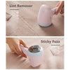 Bear Rechargeable Fabric Shaver Defuzzer Electric Lint Remover with Sticky Fuzz Roller XJQ - A09C1