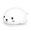 Portable USB Charging Energy Saving Seal Shape Touch Control Colorful LED Night Light