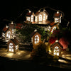 House Shaped USB LED String Light Room Decoration Lamp for Christmas New Year Wedding Party