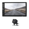 7018B Bluetooth Car MP5 Player 7 inch TFT Touchscreen FM Radio Remote Control 8-LED Rear Camera