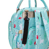 Multifunctional Backpack Large Capacity Cartoon Pattern Insulated Mommy Bag