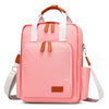 1912# Diaper Bag Large Capacity Backpack Multiple Pockets Water-resistant Fabric for Mom Baby Daddy