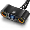 Car Charger 2 USB Output Cigarette Lighter