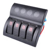 Socket Rocker Switch Panel for Car Boat Yacht PN-AP4