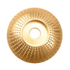 Angle Grinder Shaping Disc Wood Carving Sanding Tool Cambered Surface Grinding Wheel