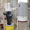 SN50T6 Dust Collector Filter Turbocharged Cyclone Separator with Flange Base