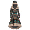 Fit And Flare Elephant High Low Dress