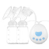 RealBubee Maternal Bilateral Electric Breast Pump Massage Postpartum Milking Lactator