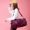 Dry and Wet Separation Exercise Women Yoga Gym Bag with Oxford Cloth Material