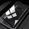 Magnetically Absorbing Metal Tempered Glass Flip Case for Samsung S10 Plus