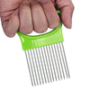 Stainless Steel Onion Needle Cutter Holder