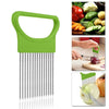Stainless Steel Onion Needle Cutter Holder