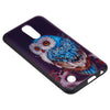 3D Embossed Color Pattern TPU Soft Back Case for LG K10 2017 (Europe and America Edition)