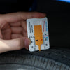 YEDUO Tyre Tread Depth Gauge Caliper Car Motorcycle Wheel  Measurement