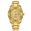 Men Fashion Waterproof Quartz Military Stainless Steel Sports Watches