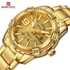 Men Fashion Waterproof Quartz Military Stainless Steel Sports Watches