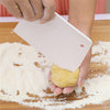 Hot Bake Cream Cake Chocolate Trapezium Plastic Scraper Kitchen Tool