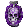 3D Skull Demon Digital Thermal Transfer Printing Fashion Men's Hoodied Sweater