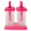6pcs Ice Cream Popsicle Mold Cooking Tool Rectangle Shaped Reusable