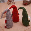 Christmas Dolls Standing Funny No Face Plush Elf Toy Baby Birthday Party Gifts