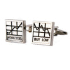 Alloy Material Paint Process Low Buy High Throw Pattern Men Cufflinks