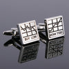 Alloy Material Paint Process Low Buy High Throw Pattern Men Cufflinks