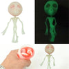 Relief Vent Squeeze Toy Spoofing Scary Disgusting People Maggots Alien Skull Prank Tricky