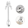Cute Cat Spoon Long Handle Spoons Flatware Drinking Tools  Gadgets