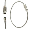 2PCS  Outdoor Camping Stainless Steel Wire Rope