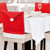 Yeduo Hort Santa Claus Hat Chair Covers Christmas Dinner Table Party
