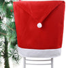 Yeduo Hort Santa Claus Hat Chair Covers Christmas Dinner Table Party
