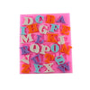 Letters Frosting Silicone Dry Pace Mold