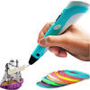 3D Printing Pen 2ND Crafting Doodle Drawing Arts Printer Modeling PLA/ABS
