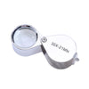 30 Times Magnifying Glass 30X21MM Metal Folding Precision Glasses Jewelry Antique Identification Watch Repair Tools