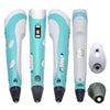 3D Printing Pen 2ND Crafting Doodle Drawing Arts Printer Modeling PLA/ABS