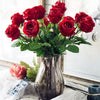 1 Branch High Simulation European Classic Rose Home Decoration Artificial Flower