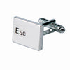 Brass Plated Computer Keyboard Keys for Men Cufflinks