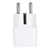Minismile 2500W EU Plug 2 Feet Standard Travel Power Adapter Charger