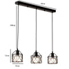 Industrial Black Pendant Lights Living Room Lamp 3-LIGHT E27