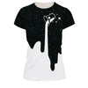 Black and White Mixed T-Shirt for Men