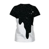 Black and White Mixed T-Shirt for Men
