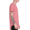 Men's Striped Short Sleeved T-Shirt