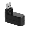 Rotatable High Speed 3 Ports  HUB 2.0 USB Splitter Adapter