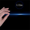 0.3mm 9H 2.5D Back Tempered Glass Protector for iPhone X
